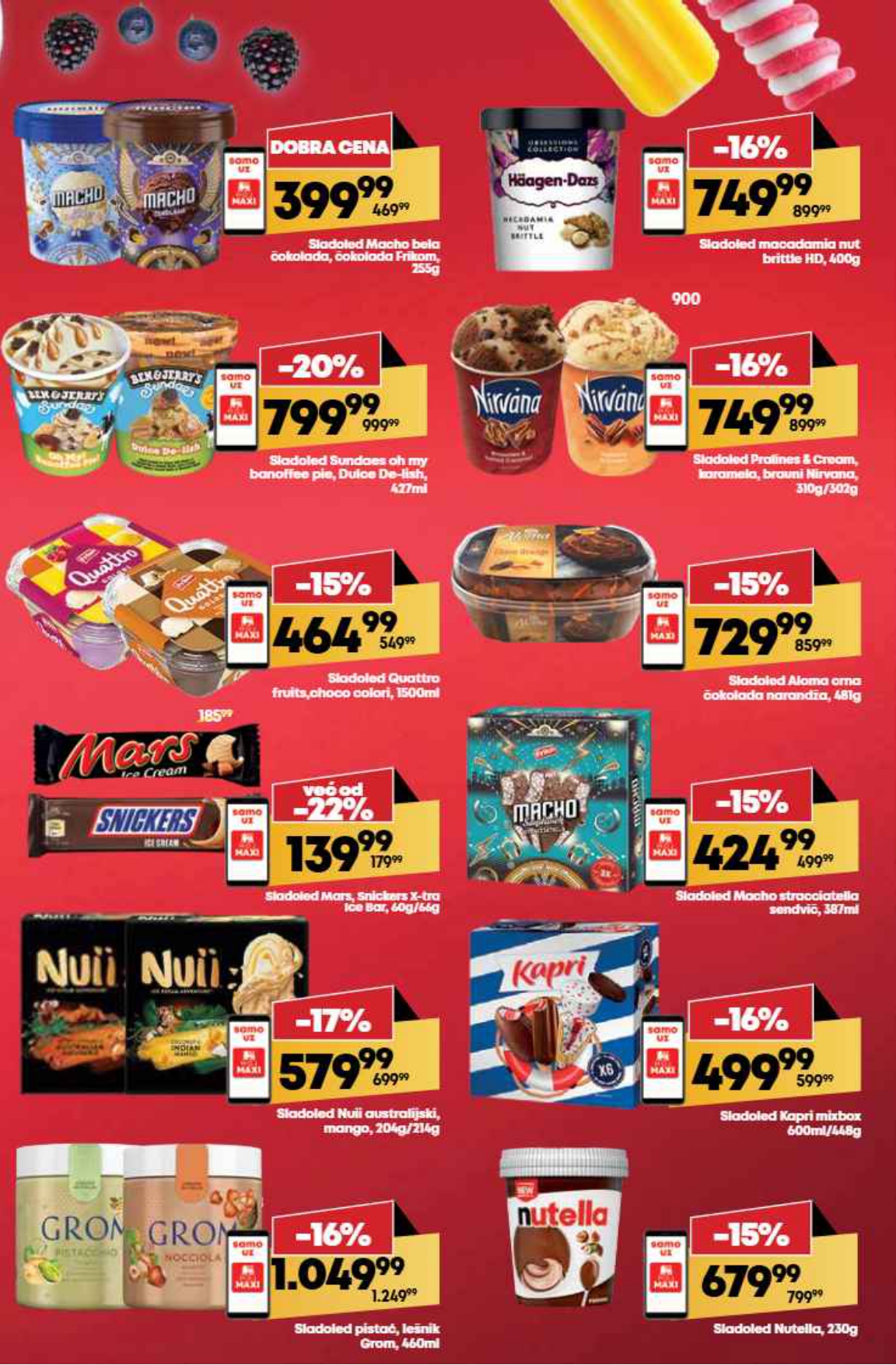 Mega Maxi katalog VODIČ KROZ UŠTEDE 26.6-2.7.2025.
