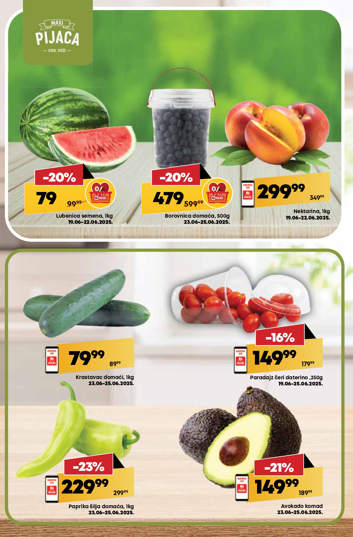 Mega Maxi katalog VODIČ KROZ UŠTEDE 19-25.6.2025.