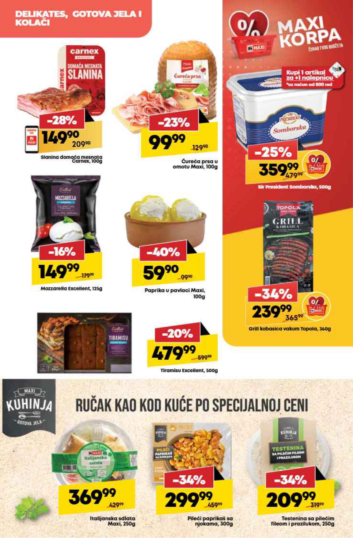 Mega Maxi katalog VODIČ KROZ UŠTEDE 5-11.6.2025.