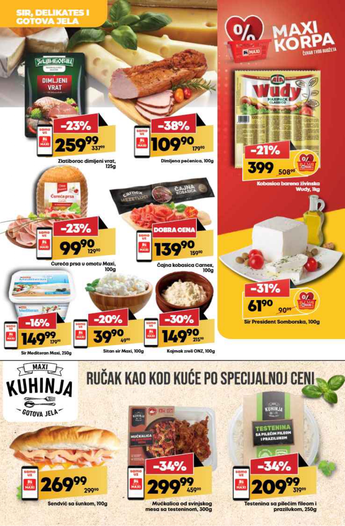 Mega Maxi katalog VODIČ KROZ UŠTEDE 26.6-2.7.2025.