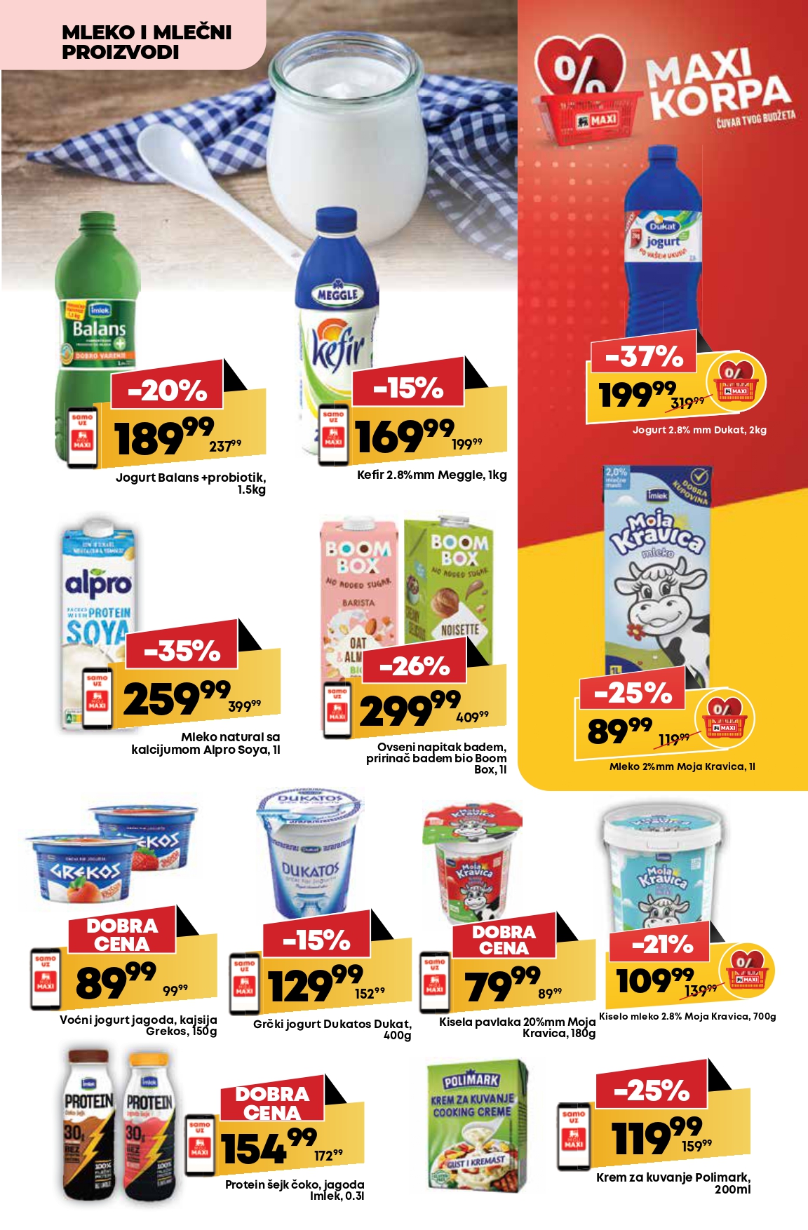 Mega Maxi katalog VODIČ KROZ UŠTEDE 19-25.6.2025.