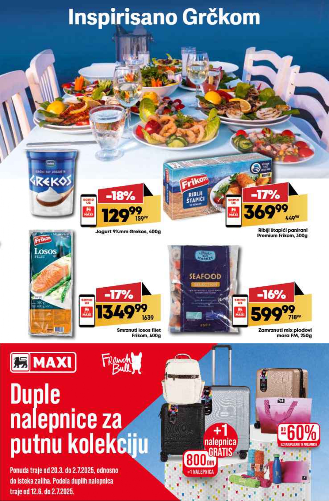 Mega Maxi katalog VODIČ KROZ UŠTEDE 26.6-2.7.2025.