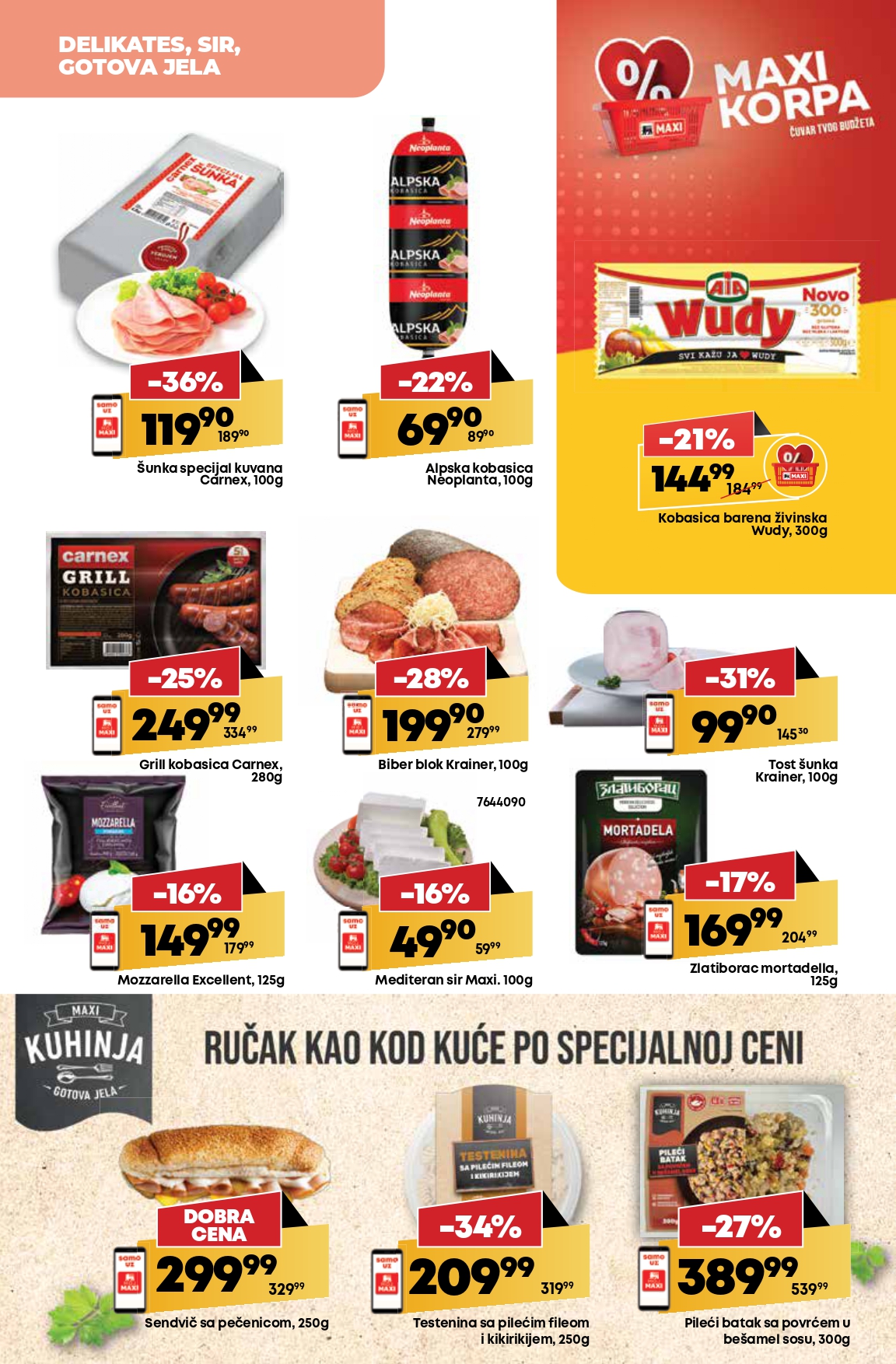 Mega Maxi katalog VODIČ KROZ UŠTEDE 19-25.6.2025.