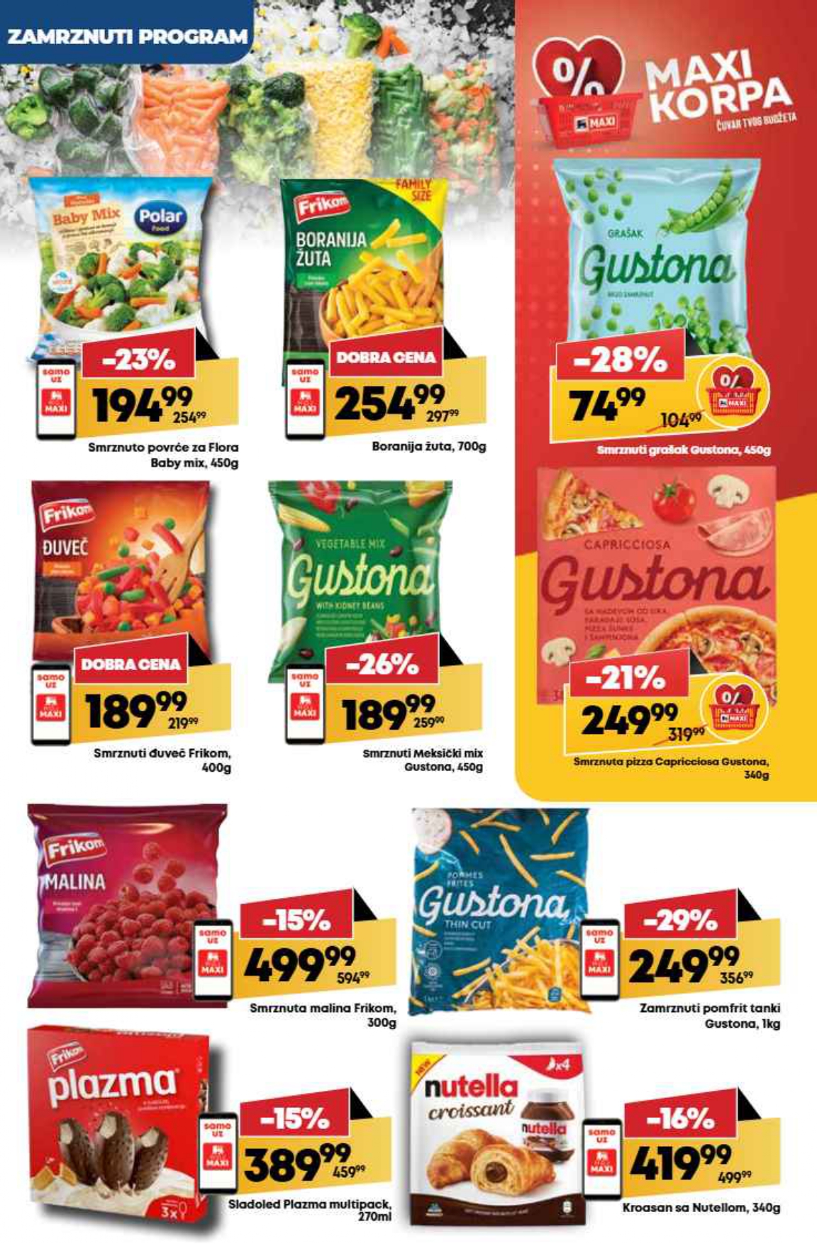 Mega Maxi katalog VODIČ KROZ UŠTEDE 26.6-2.7.2025.