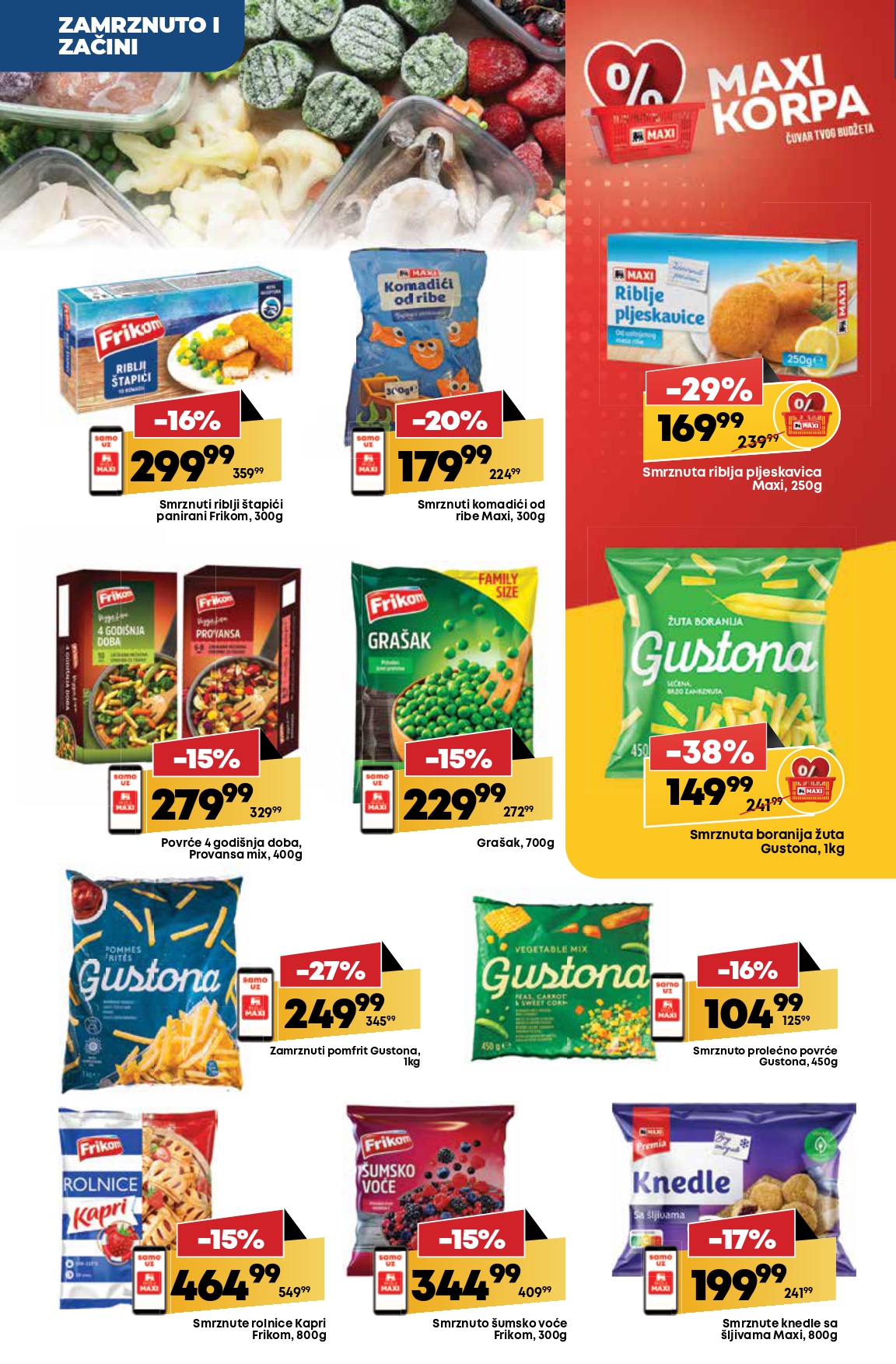 Mega Maxi katalog VODIČ KROZ UŠTEDE 19-25.6.2025.