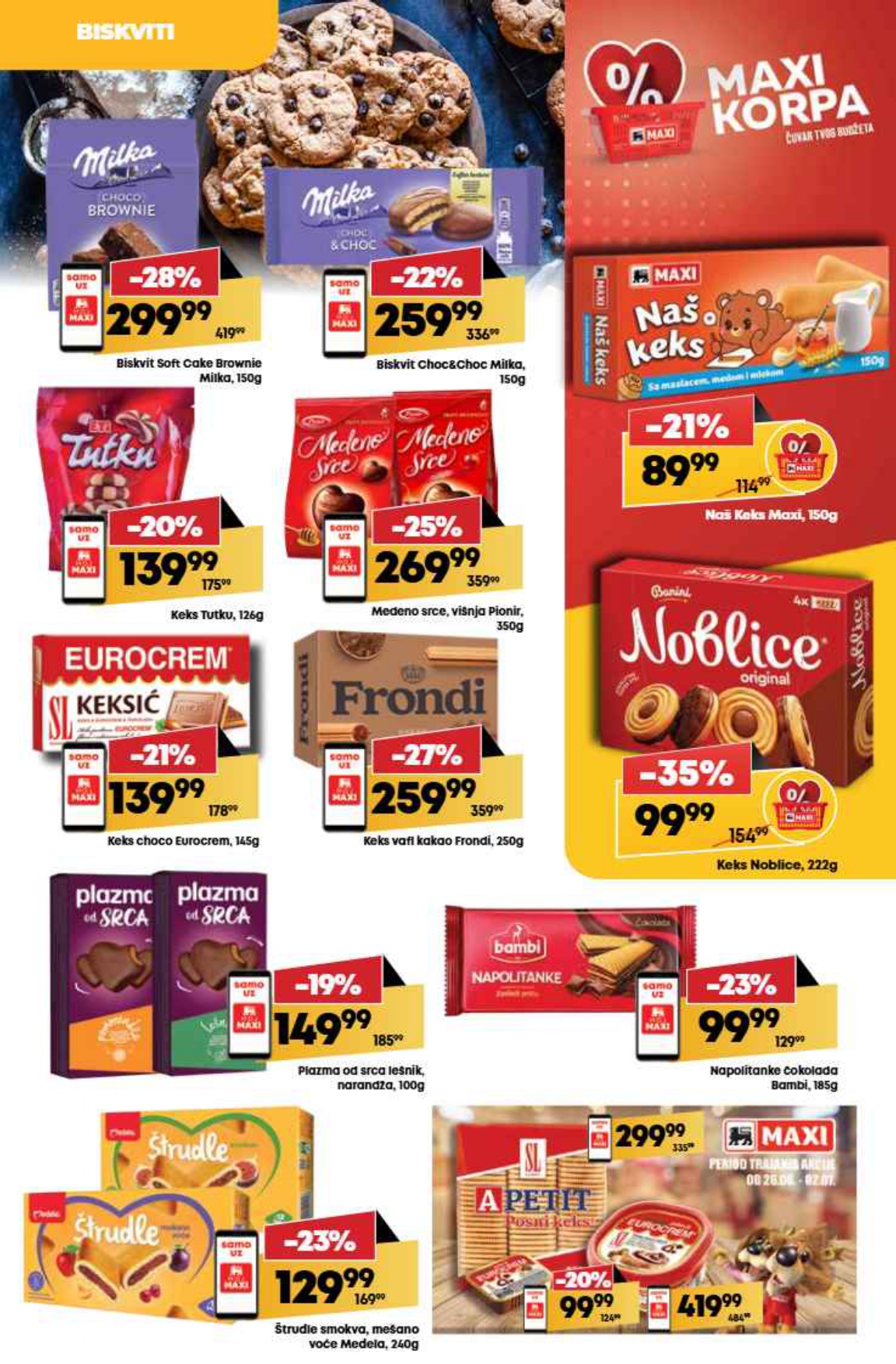 Mega Maxi katalog VODIČ KROZ UŠTEDE 26.6-2.7.2025.