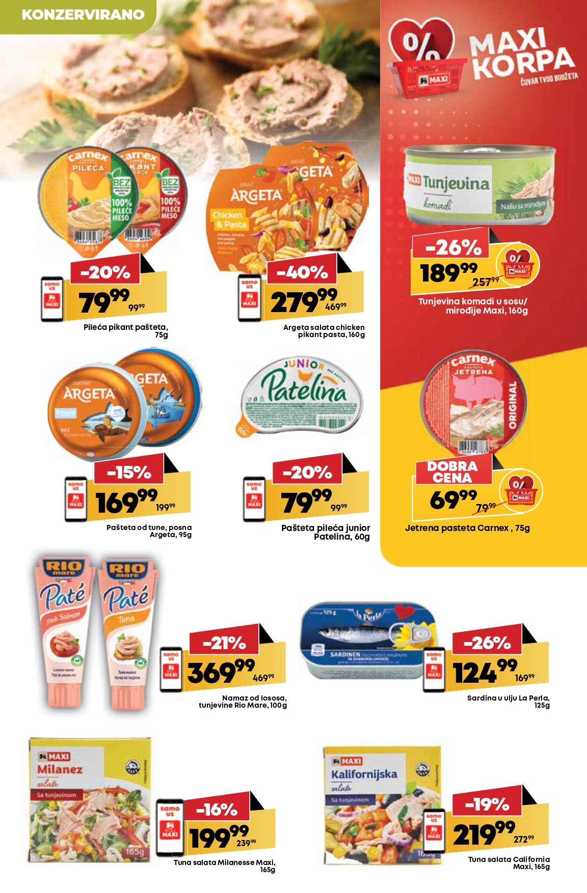 Mega Maxi katalog VODIČ KROZ UŠTEDE 19-25.6.2025.