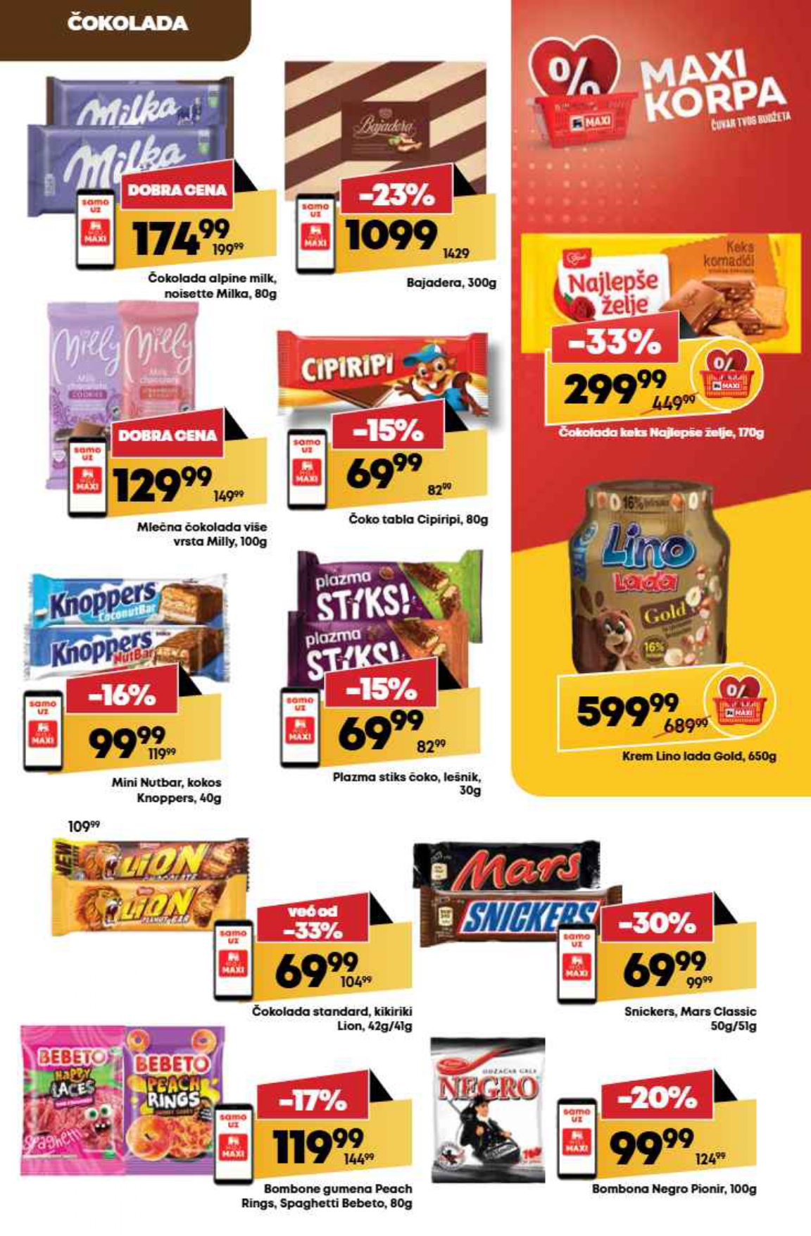 Mega Maxi katalog VODIČ KROZ UŠTEDE 26.6-2.7.2025.