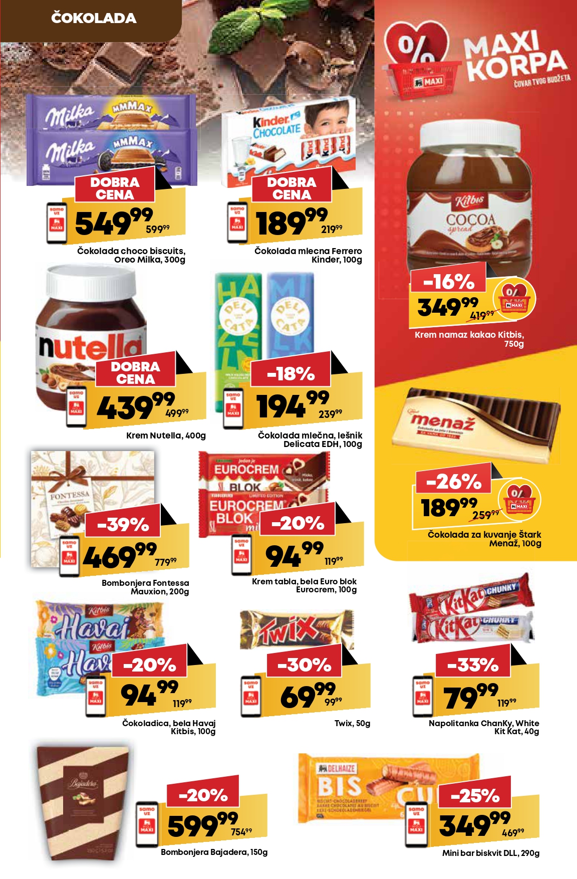 Mega Maxi katalog VODIČ KROZ UŠTEDE 19-25.6.2025.