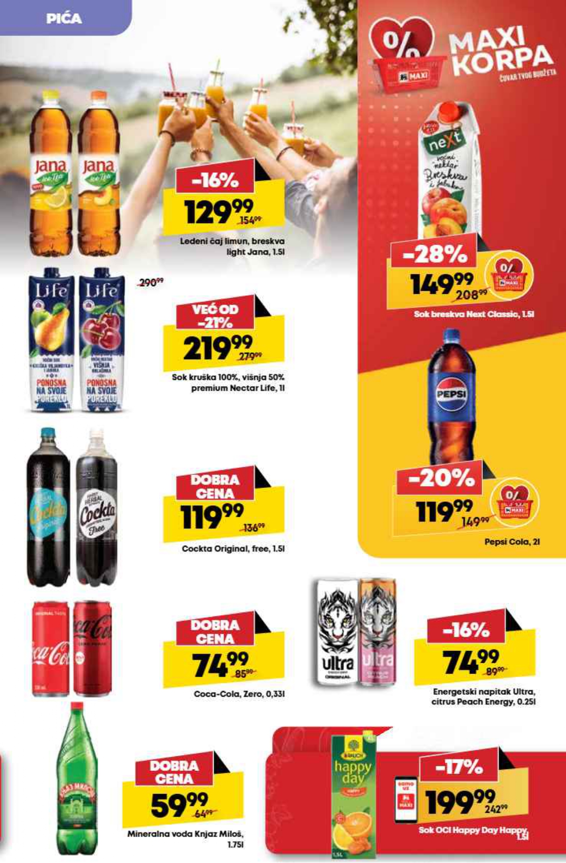 Mega Maxi katalog VODIČ KROZ UŠTEDE 5-11.6.2025.