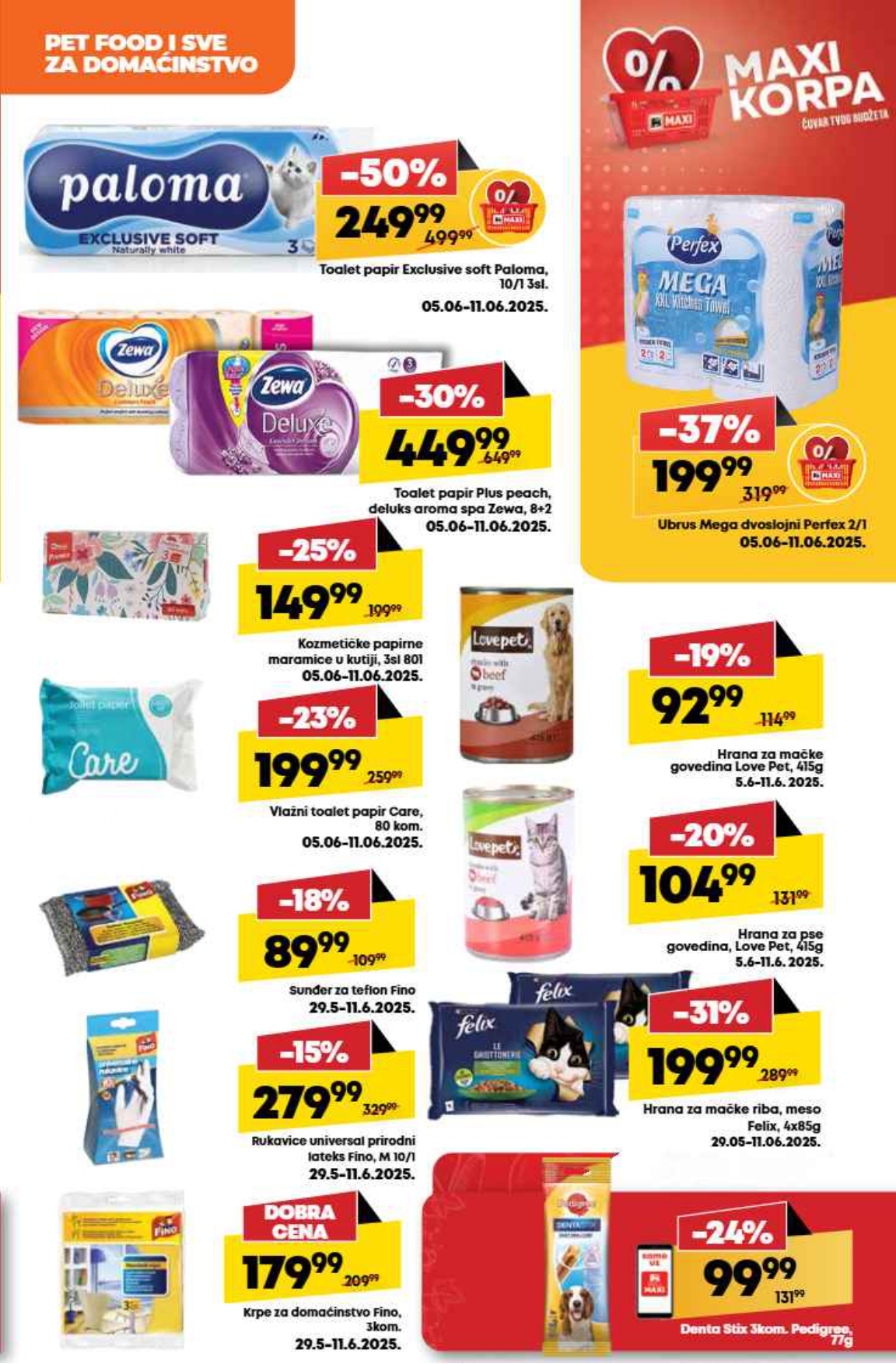 Mega Maxi katalog VODIČ KROZ UŠTEDE 5-11.6.2025.