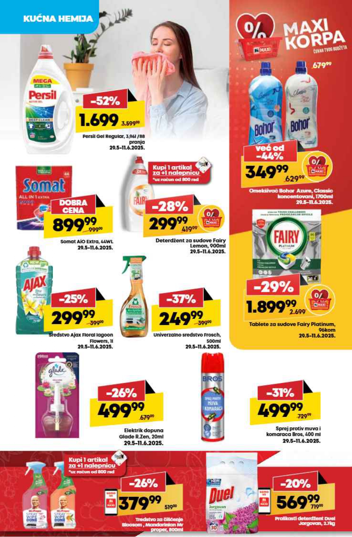 Mega Maxi katalog VODIČ KROZ UŠTEDE 5-11.6.2025.