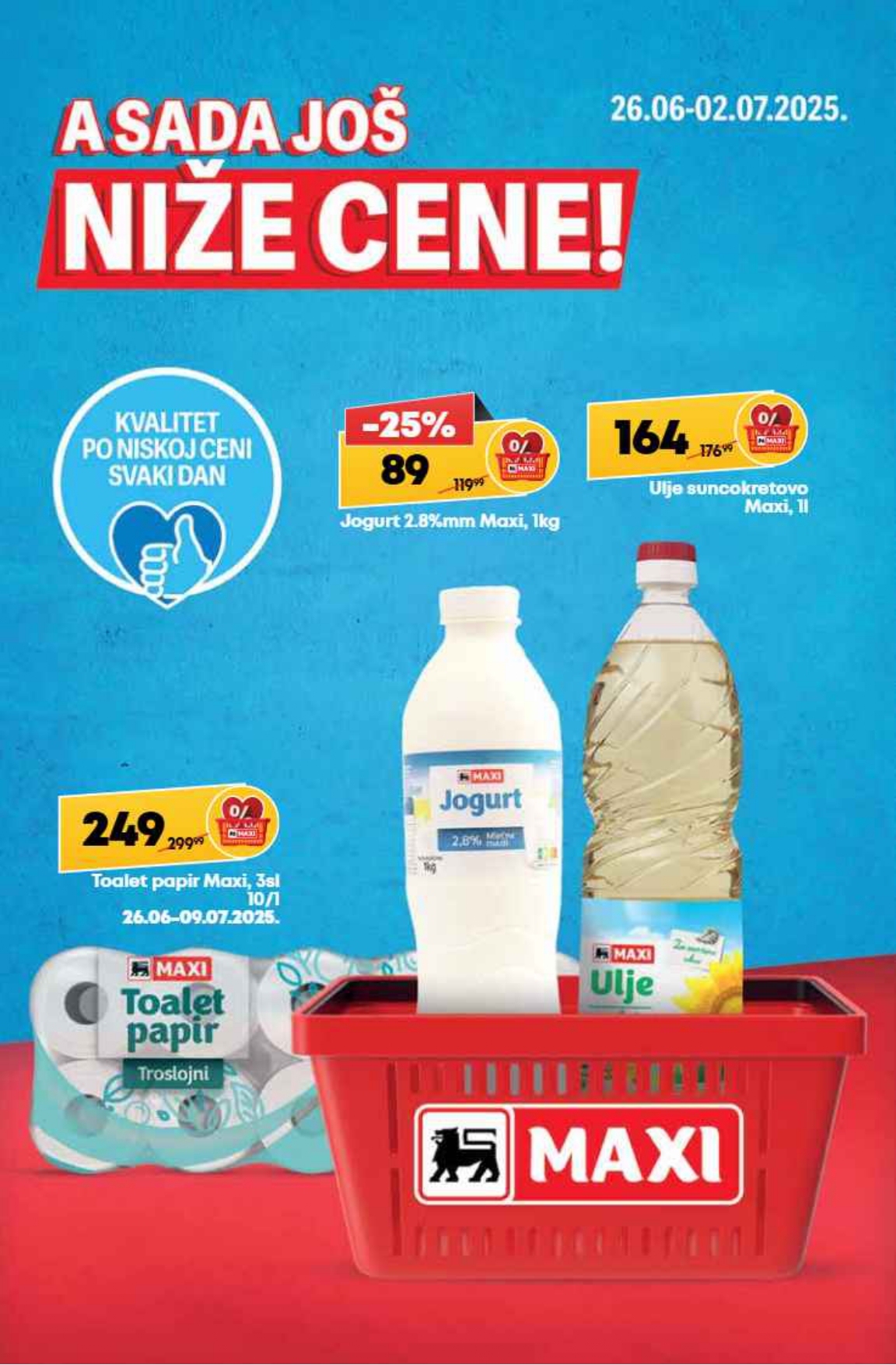 Mega Maxi katalog VODIČ KROZ UŠTEDE 26.6-2.7.2025.