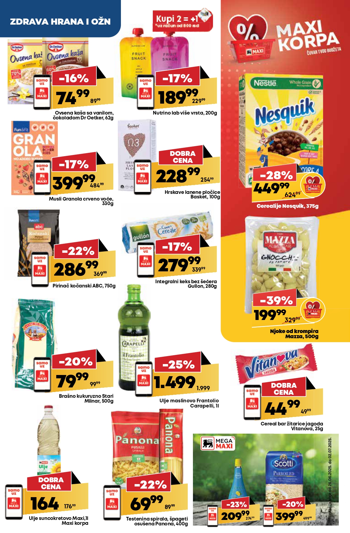 Mega Maxi katalog 26.6-2.7.2025.