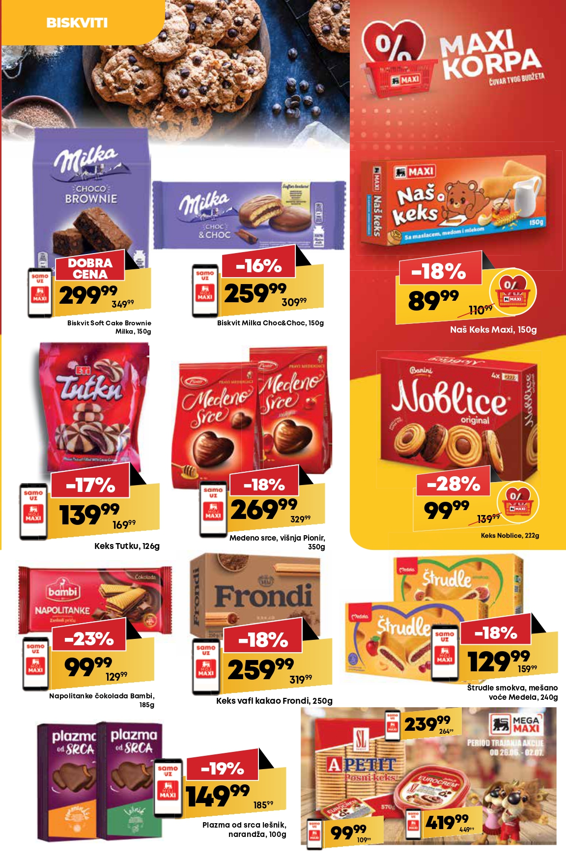 Mega Maxi katalog 26.6-2.7.2025.