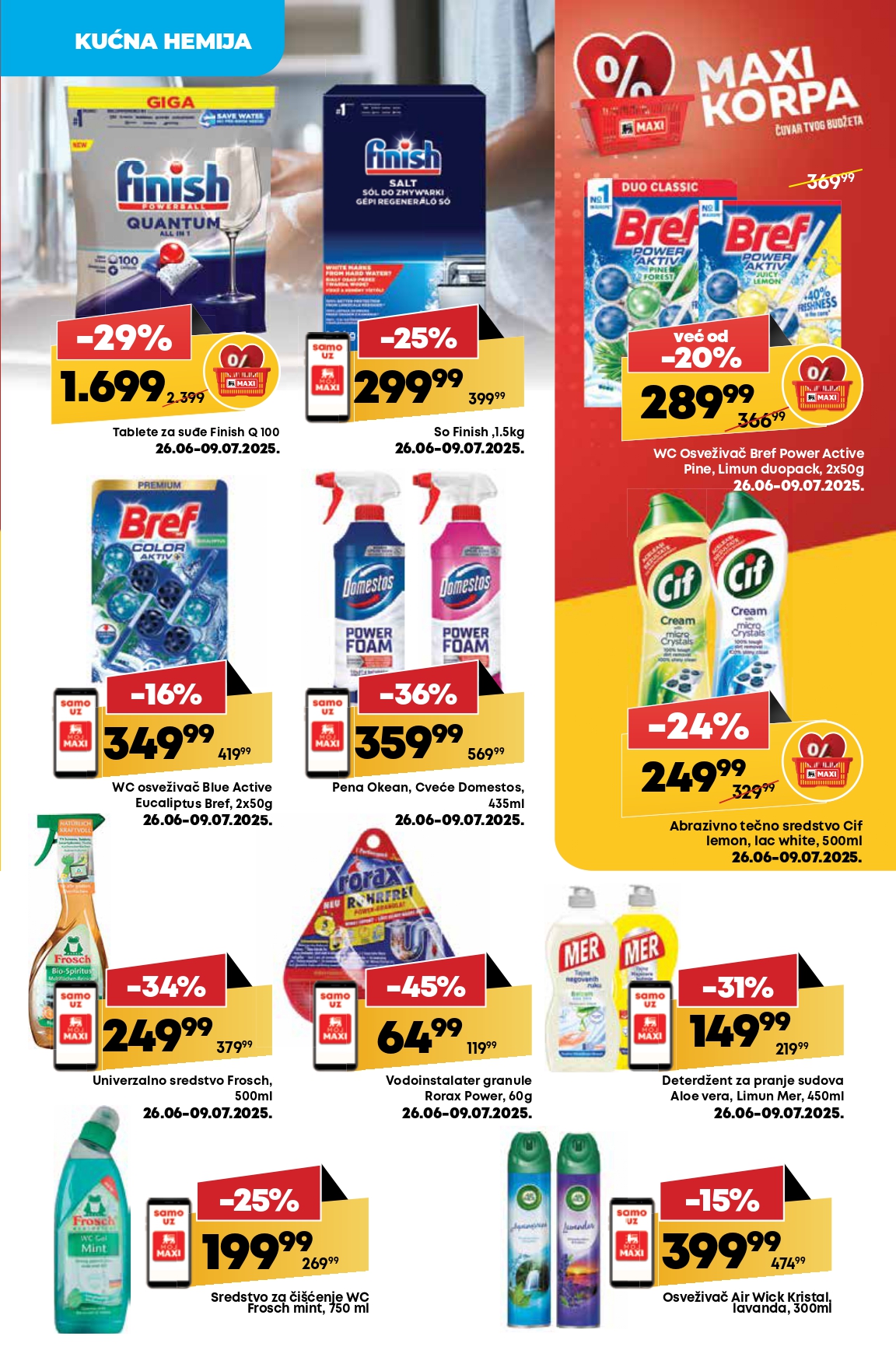 Mega Maxi katalog 26.6-2.7.2025.
