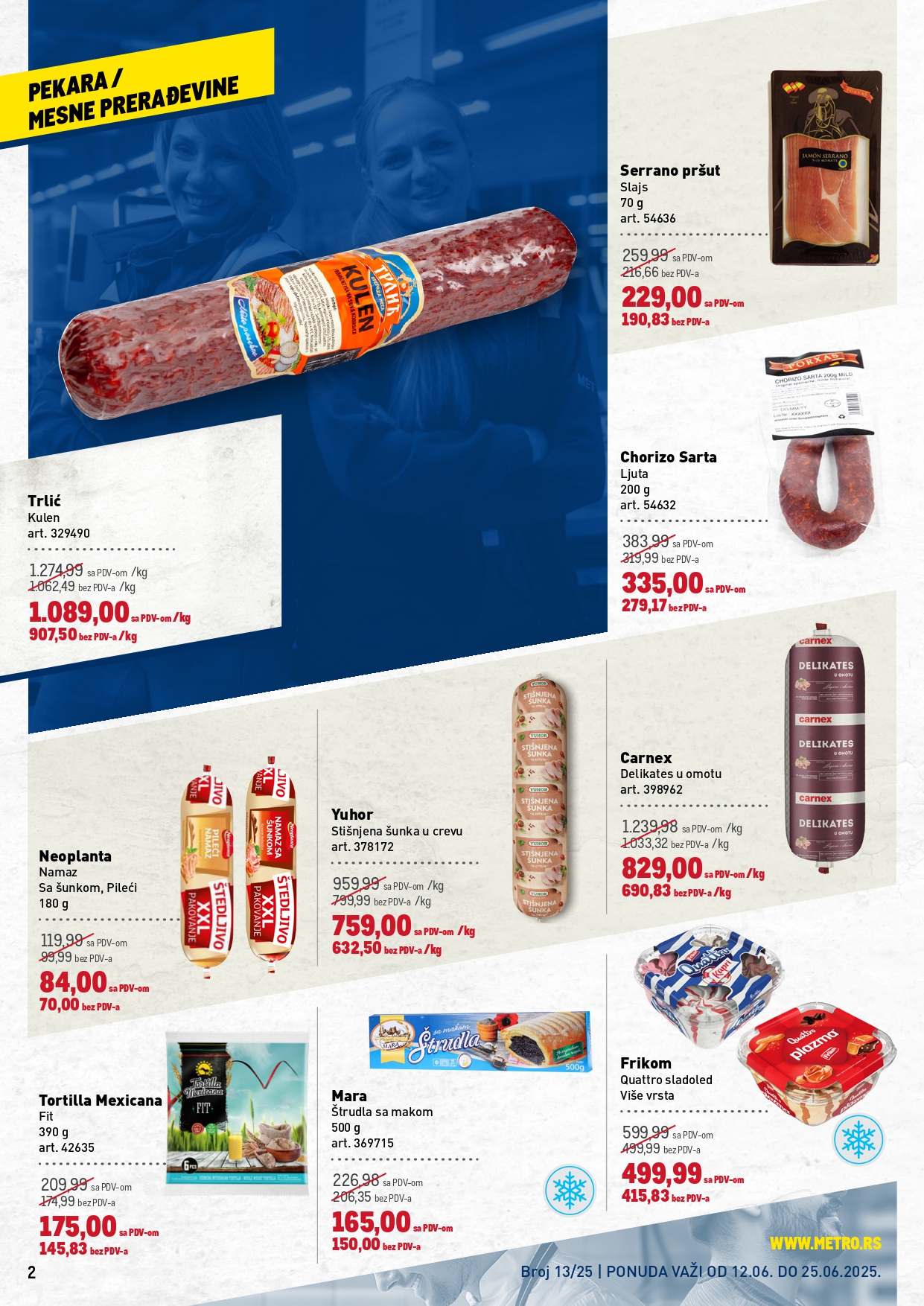 Metro katalog PREHRANA/NEPREHRANA 12-25.6.2025.