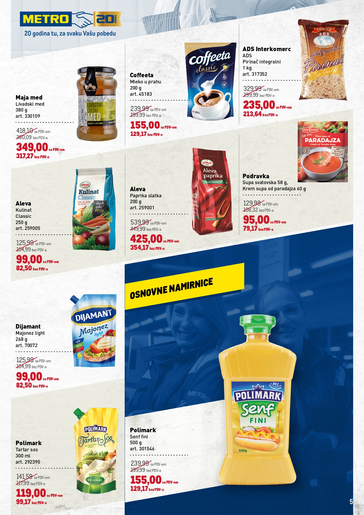 Metro katalog PREHRANA/NEPREHRANA 26.6-9.7.2025.