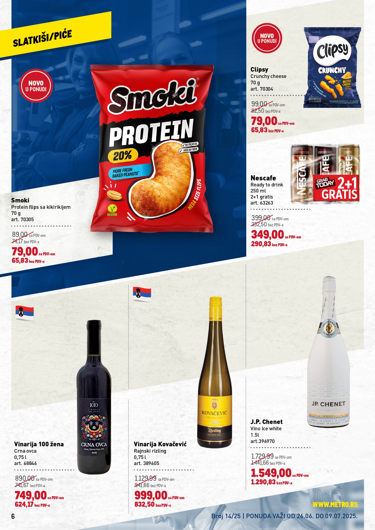 Metro katalog PREHRANA/NEPREHRANA 26.6-9.7.2025.