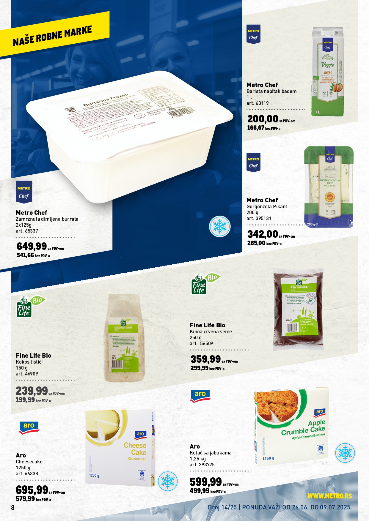 Metro katalog PREHRANA/NEPREHRANA 26.6-9.7.2025.