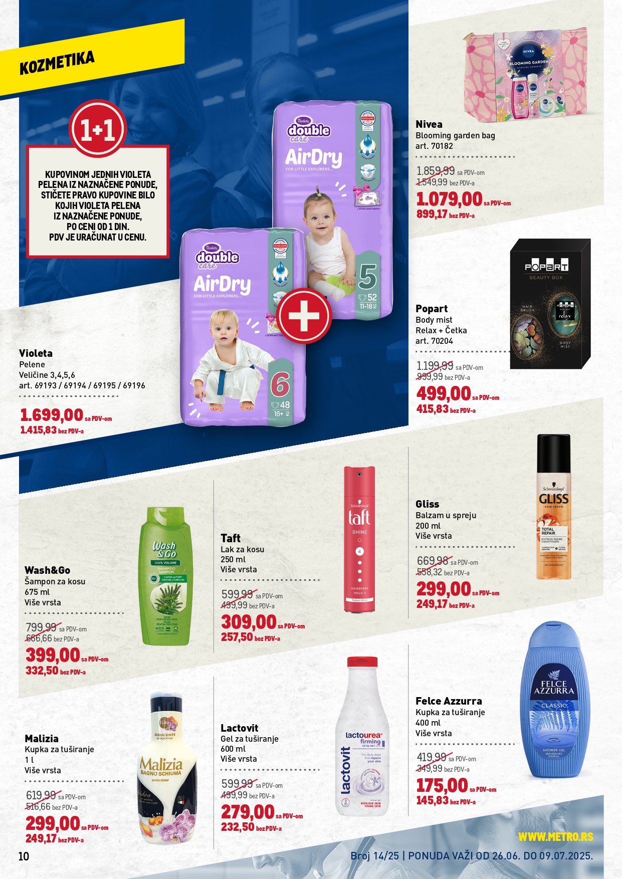 Metro katalog PREHRANA/NEPREHRANA 26.6-9.7.2025.