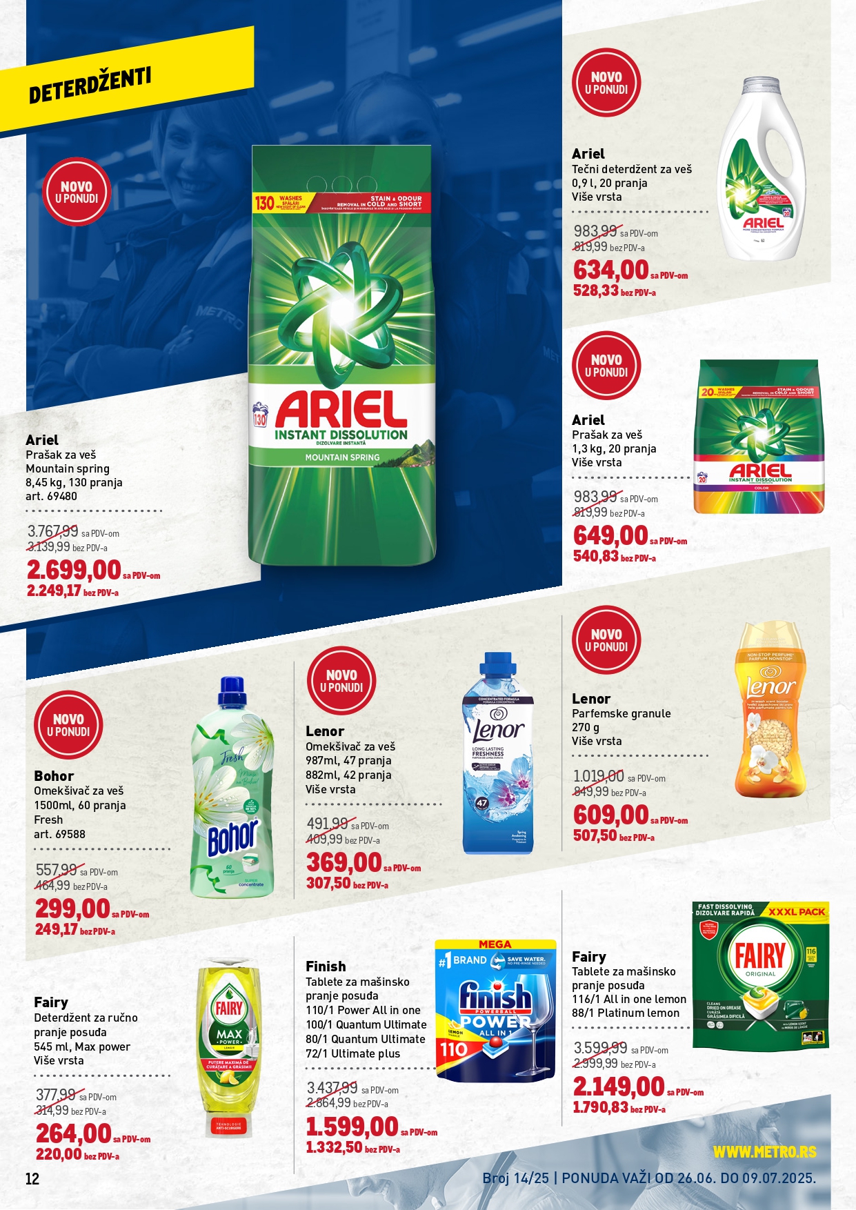 Metro katalog PREHRANA/NEPREHRANA 26.6-9.7.2025.