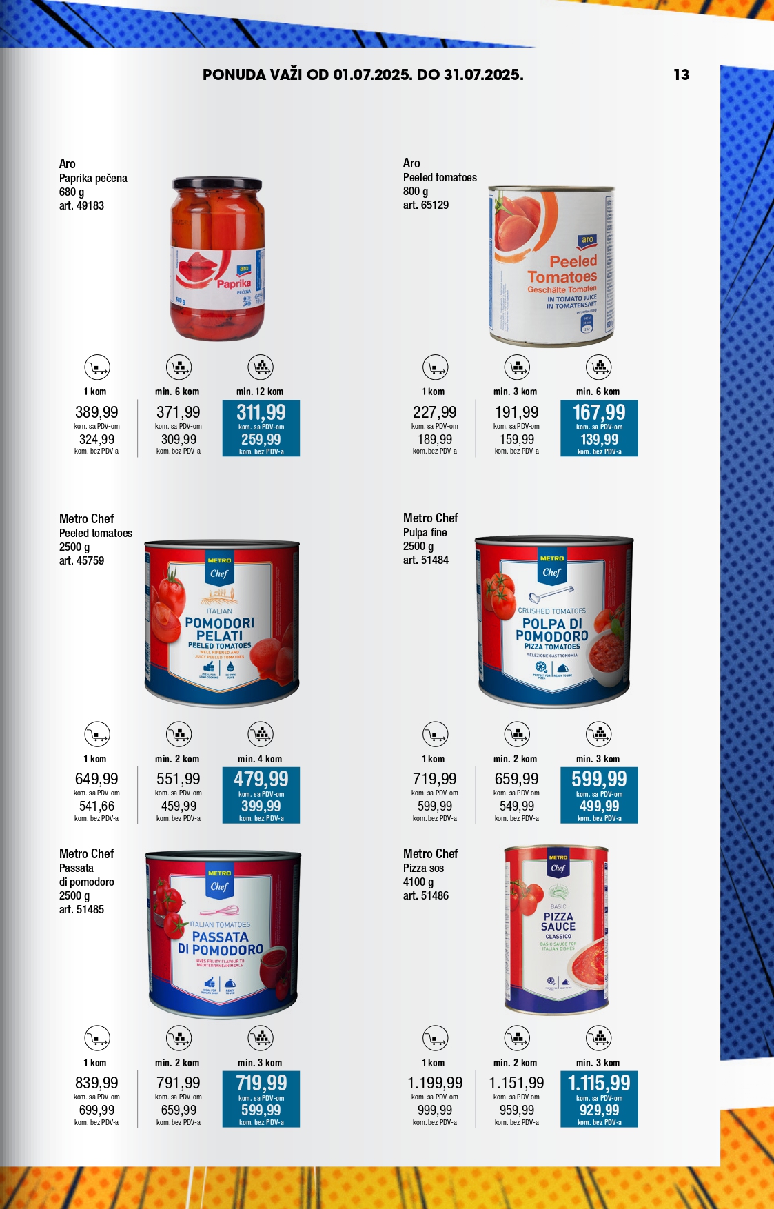 Metro katalog SUPER PONUDA 1-31.7.2025.