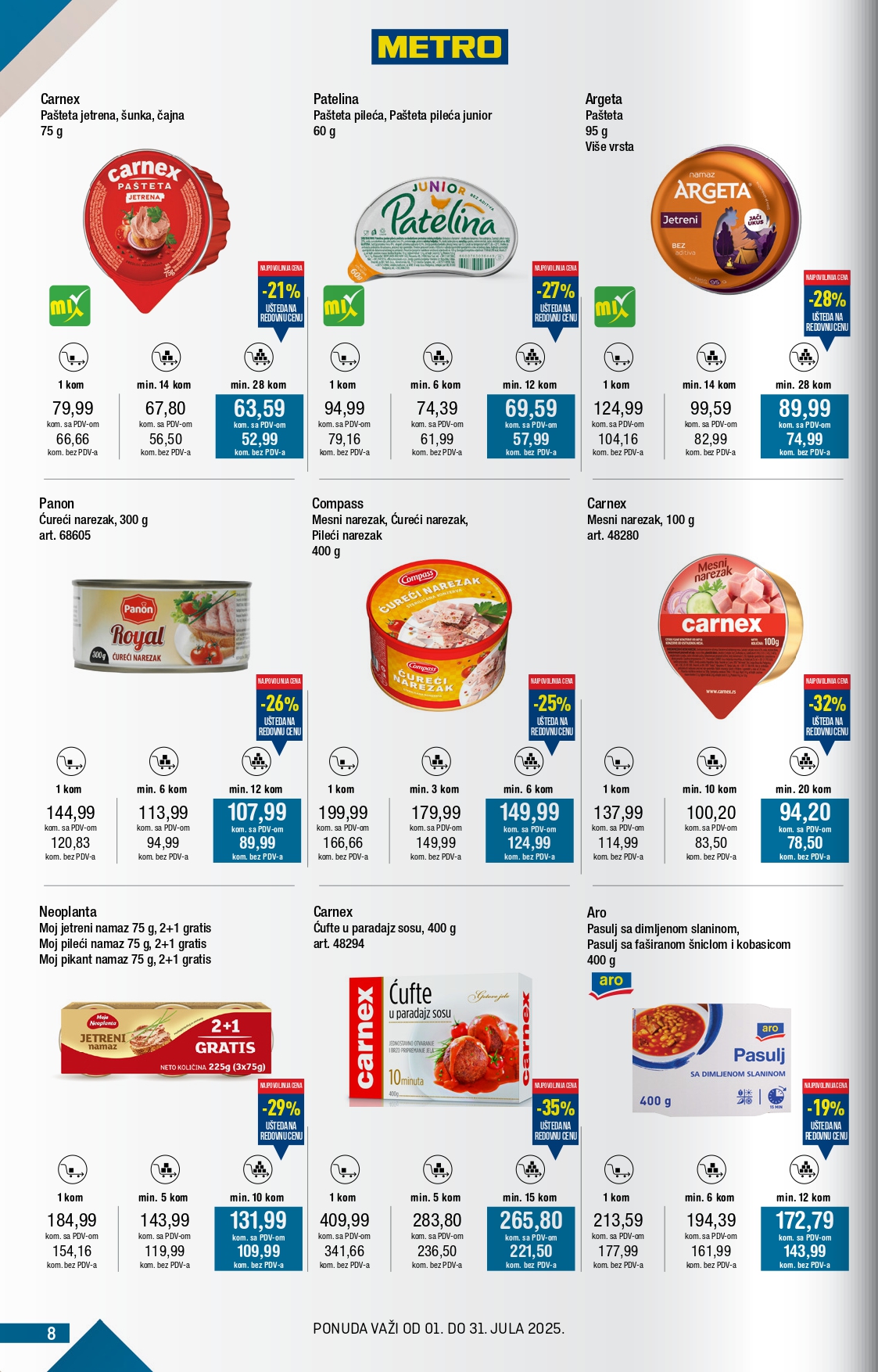 Metro katalog 1-31.7.2025.