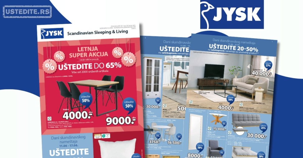Jysk katalog 11-24.06.2025.