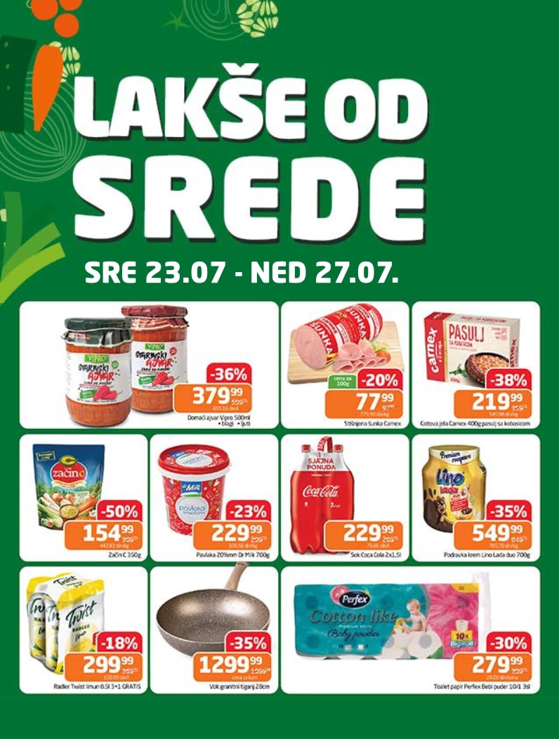 Gomex katalog LAKŠE OD SREDE 23-27.7.2025.