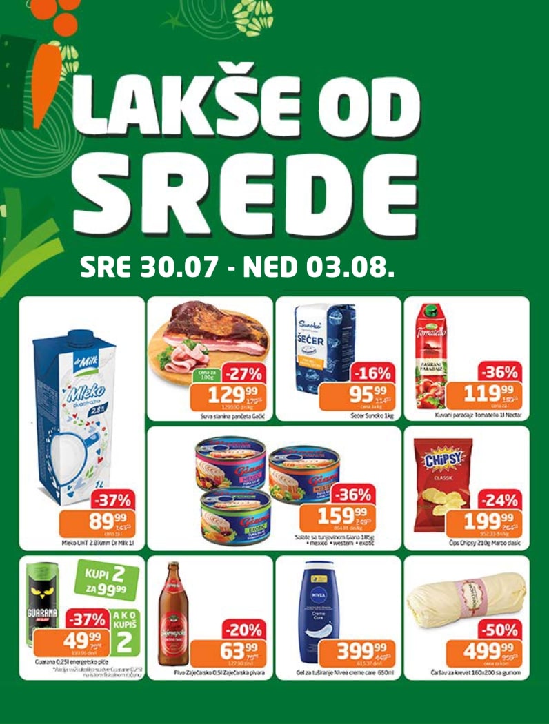 Gomex katalog LAKŠE OD SREDE 30.7-3.8.2025.