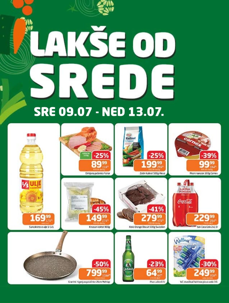 Gomex katalog LAKŠE OD SREDE 9-13.7.2025.