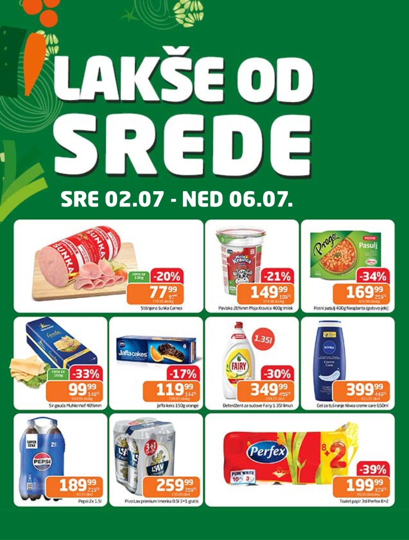 Gomex katalog LAKŠE OD SREDE 2-6.7.2025.