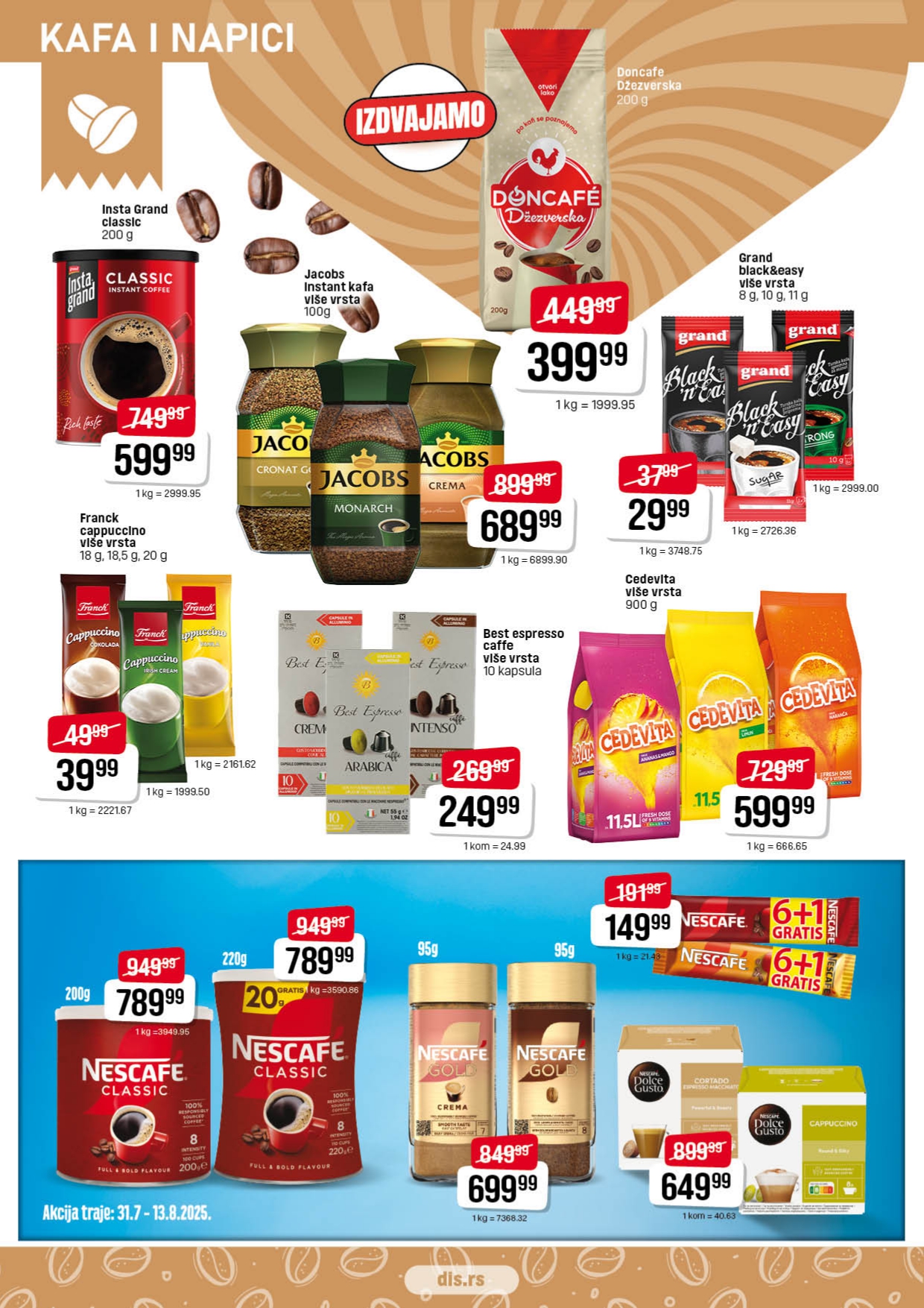 Dis katalog 31.7-13.8.2025.