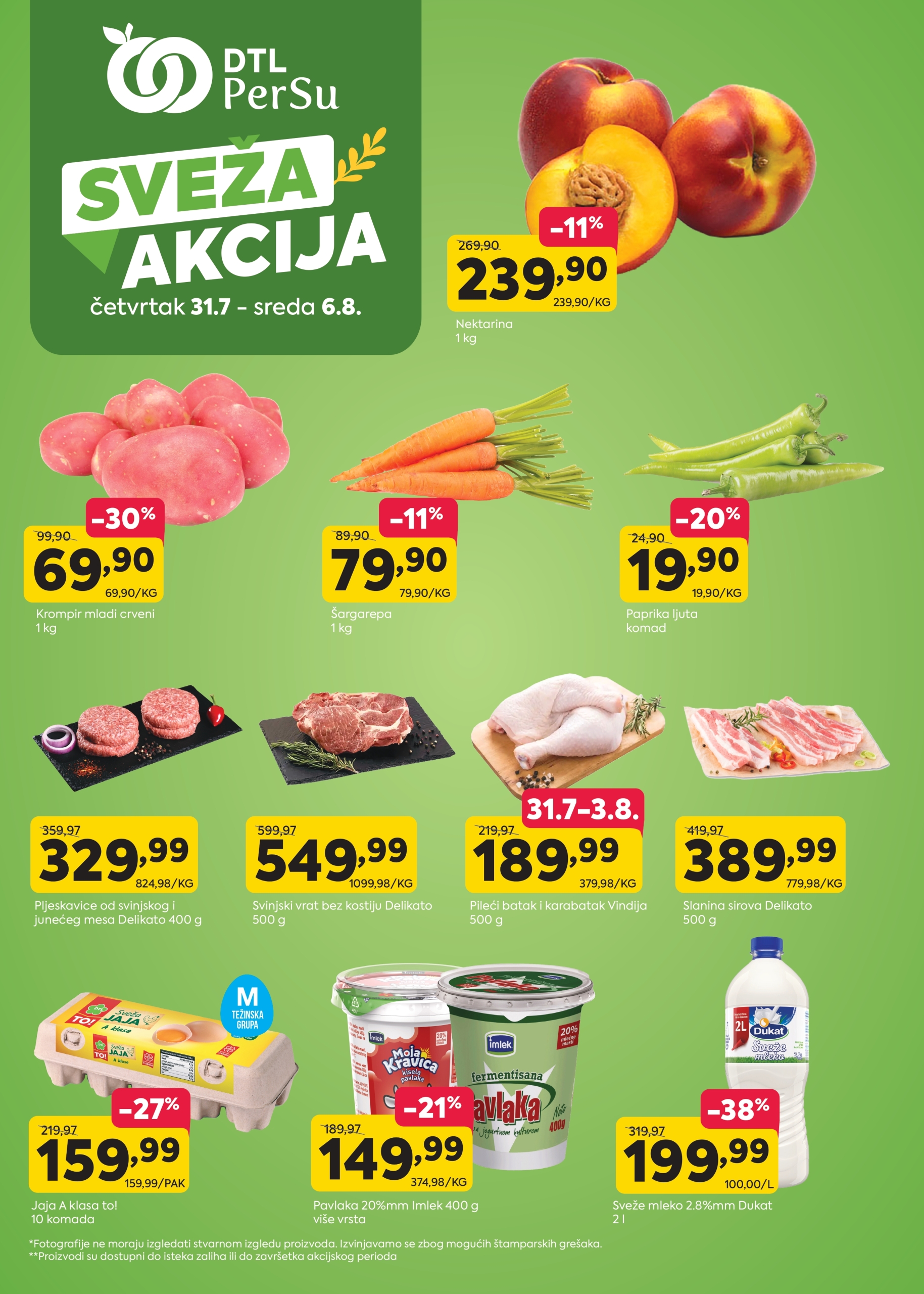 DTL PerSu SVEŽA AKCIJA 31.7-6.8.2025.