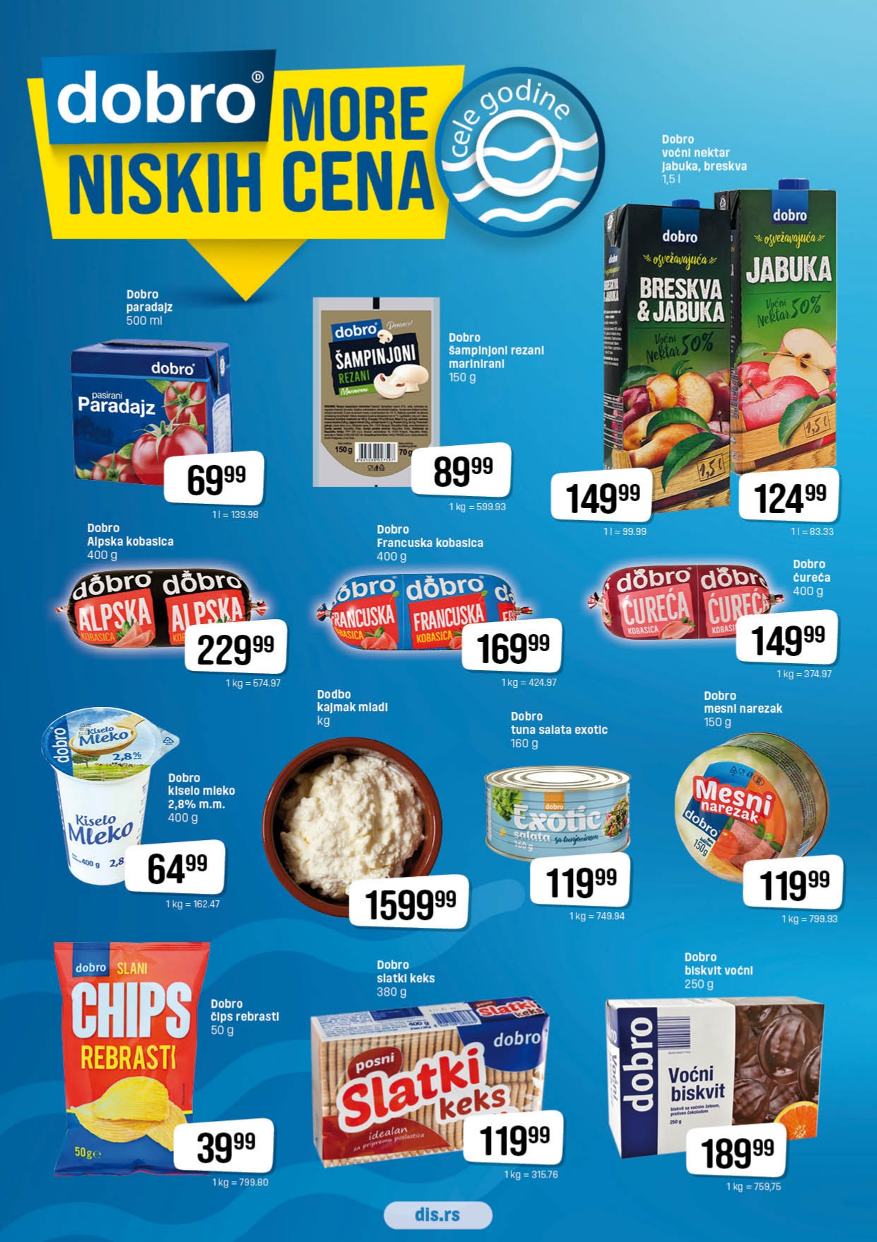 Dis katalog MORE NISKIH CENA 3-16.7.2025.