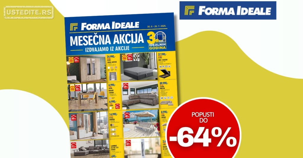Forma Ideale katalog 30.6-26.7.2025.