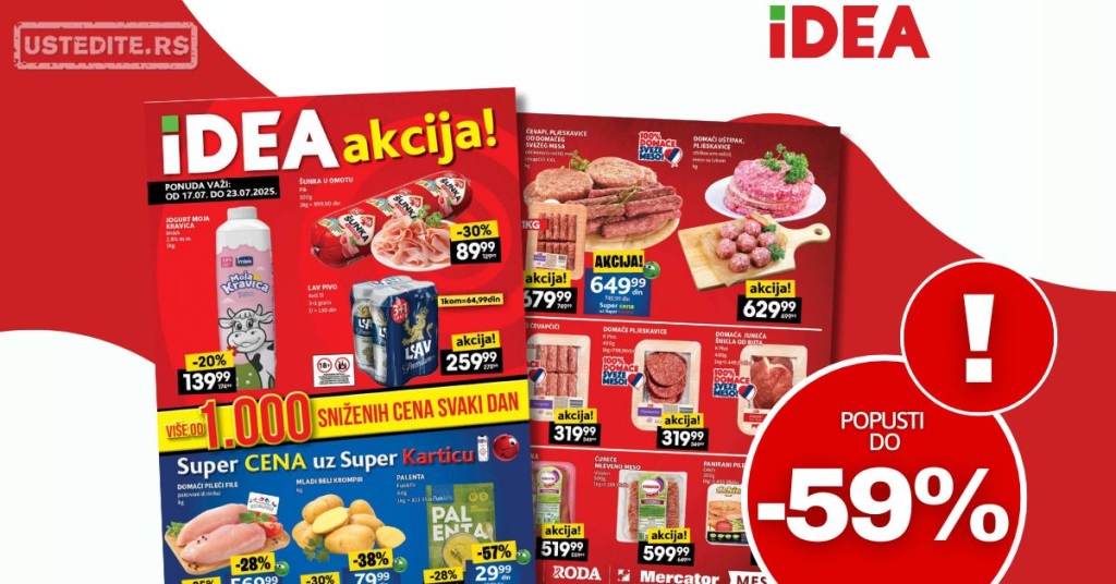  Idea katalog 17-23.7.2025.
