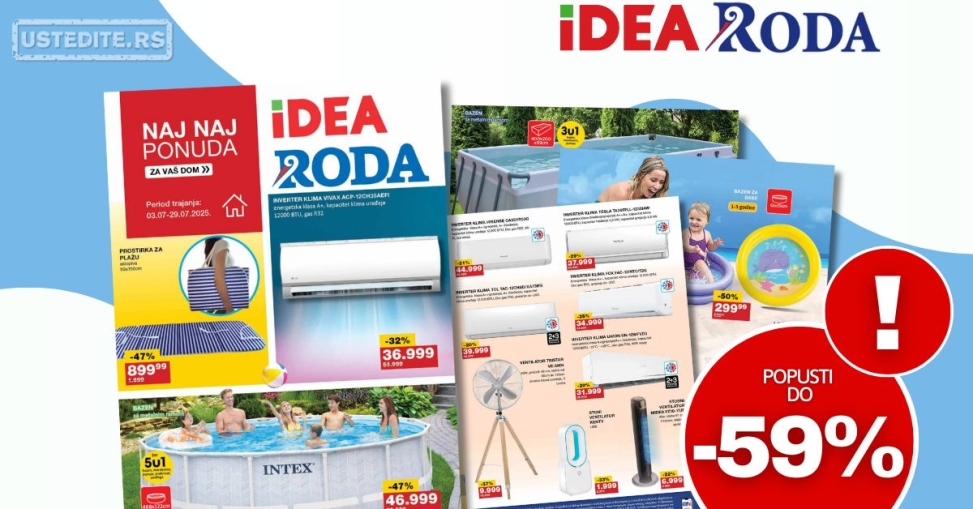 Roda & Idea katalog 3-29.7.2025.