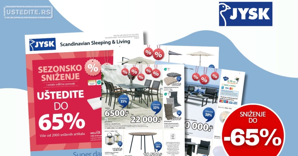 Jysk katalog 2-15.7.2025.