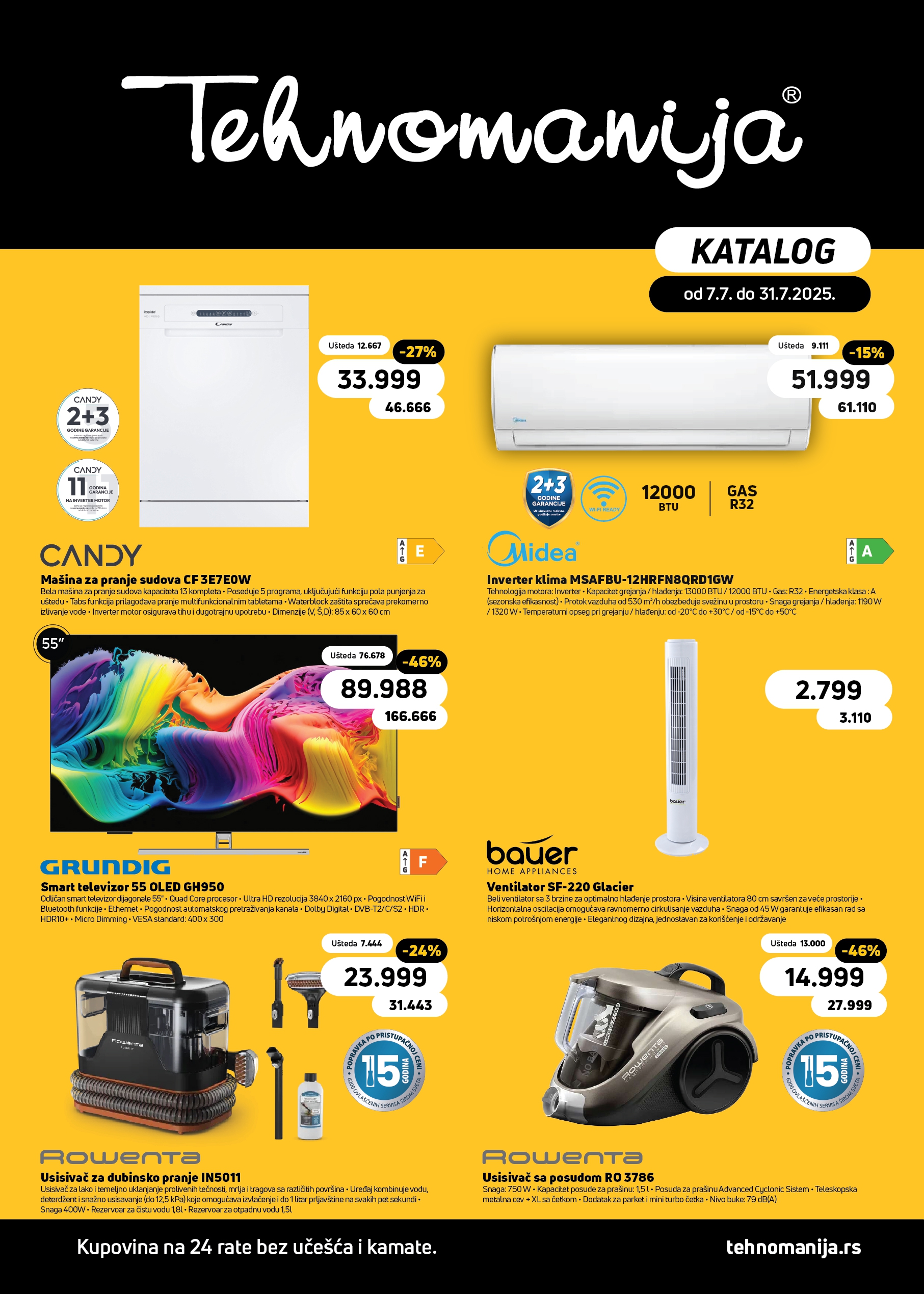Tehnomanija katalog 7-31.7.2025.