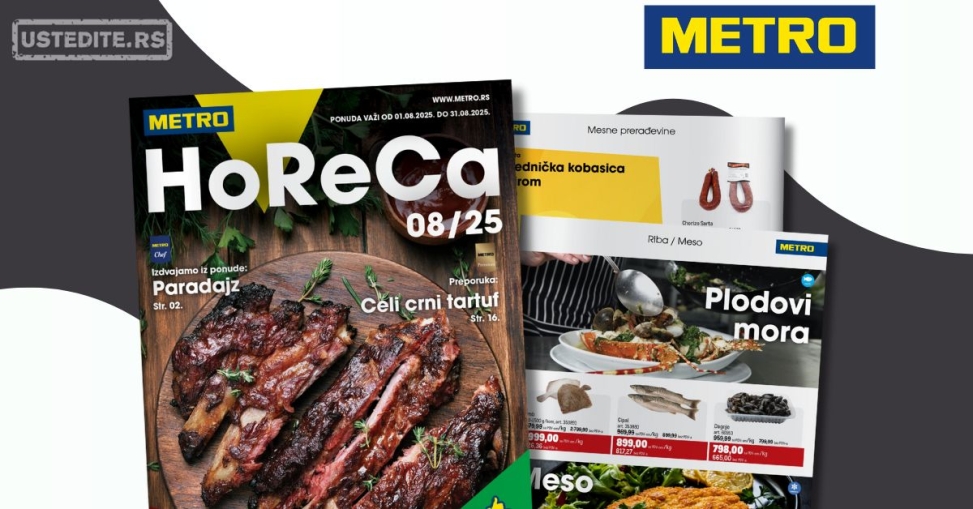 Metro katalog UGOSTITELJI 1-31.8.2025.