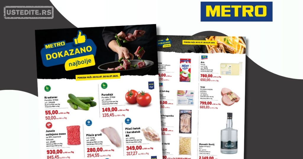 Metro katalog DOKAZANO 2-6.7.2025.