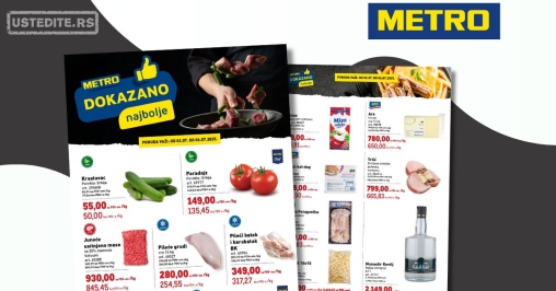 Metro katalog DOKAZANO 2-6.7.2025.