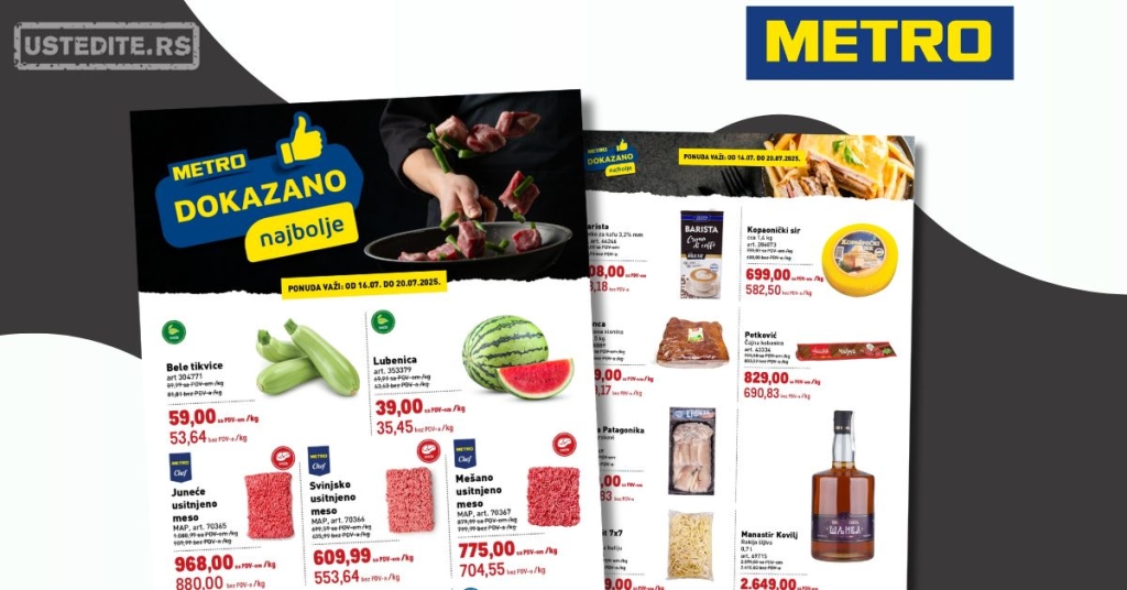 Metro katalog DOKAZANO 16-20.7.2025.