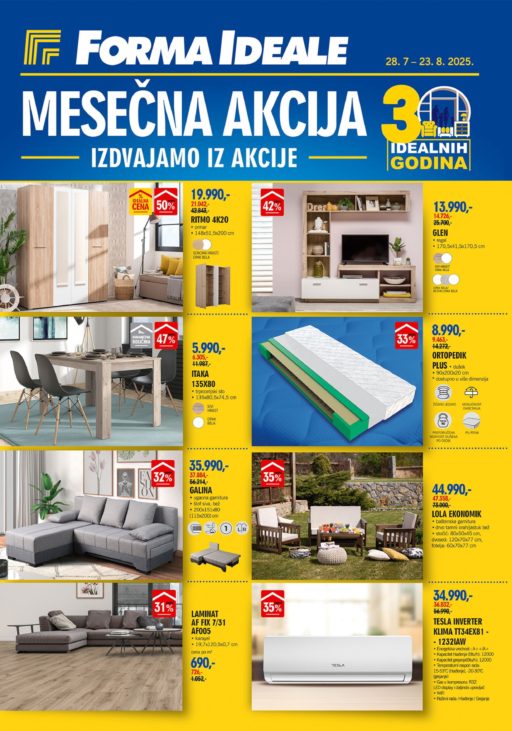 Forma Ideale katalog 28.7-23.8.2025.