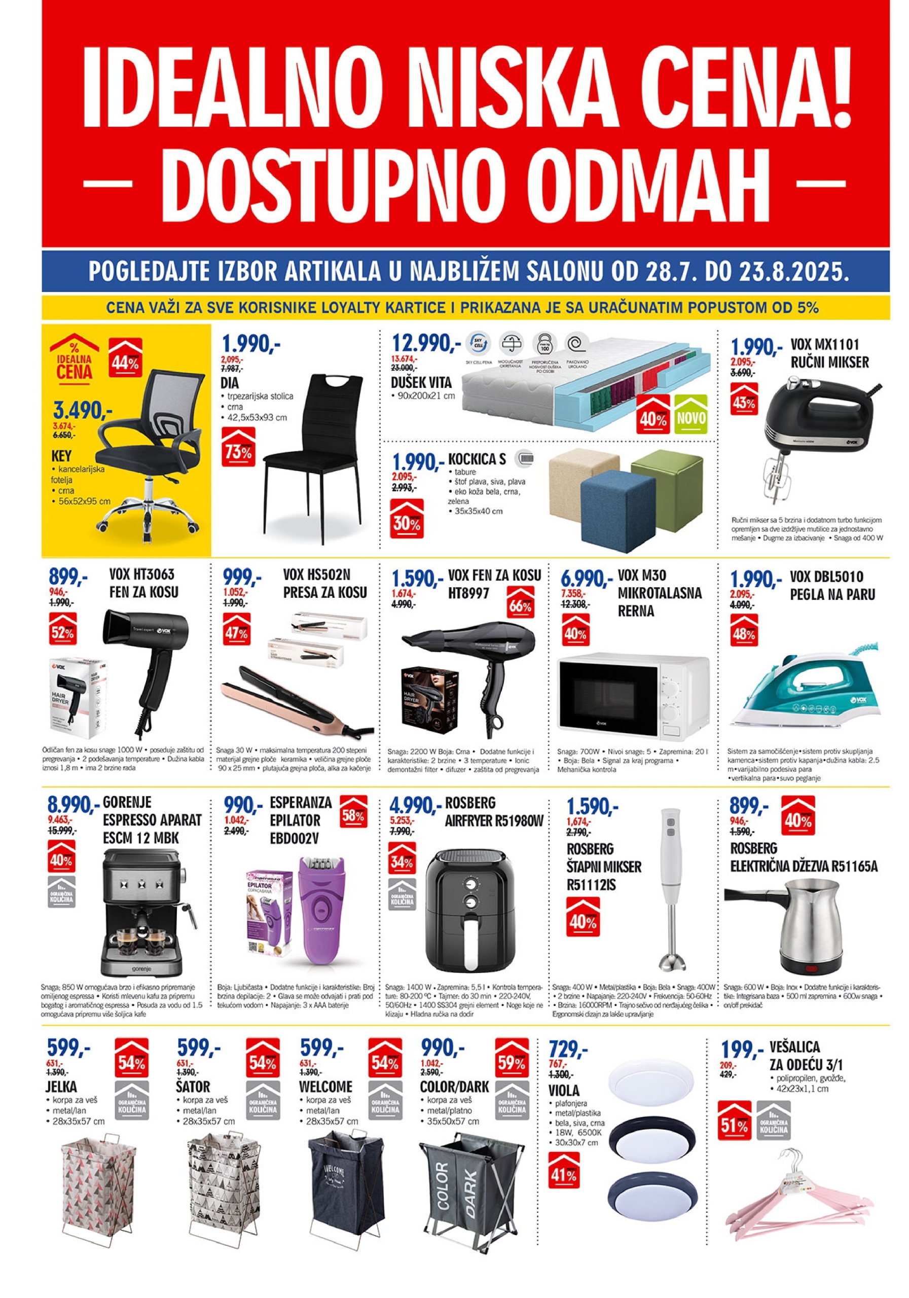 Forma Ideale katalog 28.7-23.8.2025.