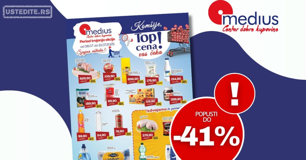 Medius TOP CENA 8-21.7.2025.