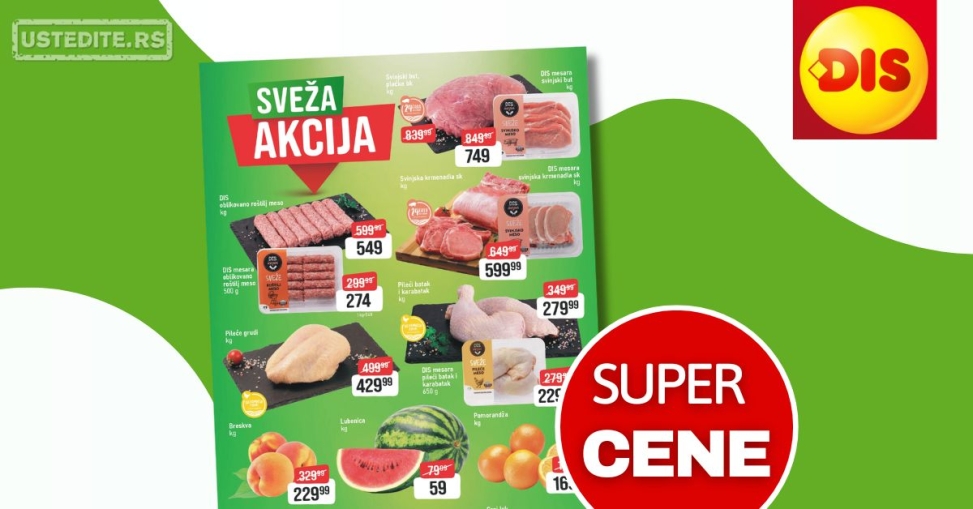Dis SVEŽA AKCIJA 4-10.7.2025.
