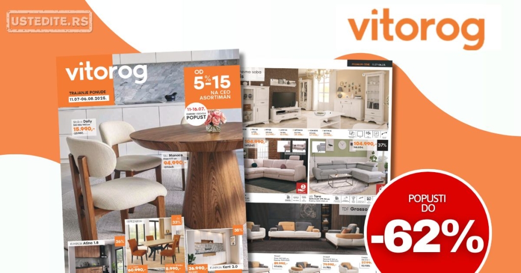 Vitorog katalog LETNJA SNIŽENJA 11.7-6.8.2025.
